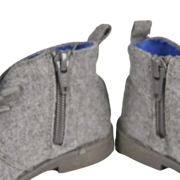 Gap Felt Dressy Chukka Boots  Sneaker Shoes Gray - Picture 5 of 11